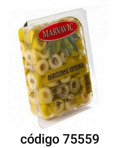 MARVAVIC ACEITUNA.VERD RODAJA  10X300G