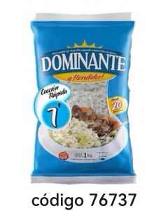ARROZ DOMINANTE LARGO FINO 10X1KG 