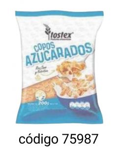 TOSTEX.COPOS AZUCARADO  8X200G 