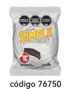 ALFAJOR FANTOCHE SIMPLE DAY  12X50G