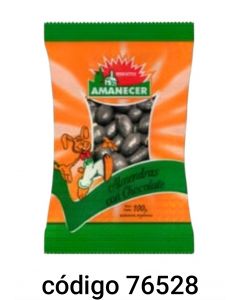 AMANECER.ALMENDRAS CON CHOCOLATE  30X100G