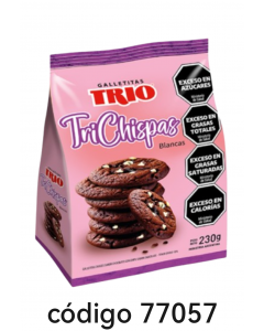 TRIO TRICHISPAS BLANCO  16X230G