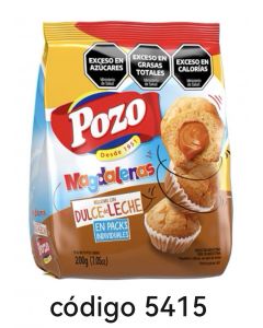POZO MAGDALENA Nº4 RELLE DD,LECHE  10X200G