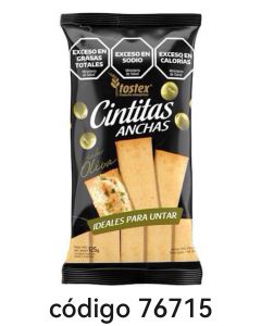 TOSTEX CINTITAS ANCHA OLIVA  13X125G 