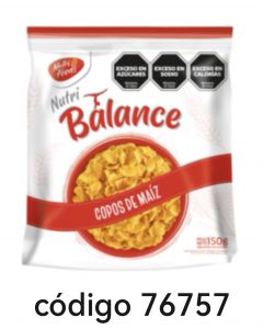 *NUTRI BALANCE Nº445 COPOS DE MAIZ  20X150G