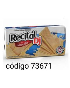 RECITAL OBLEA VAINILLA  30X100G