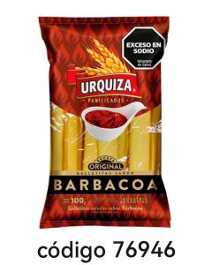 URQUIZA TALITAS SABOR BARBACOA  15X100G