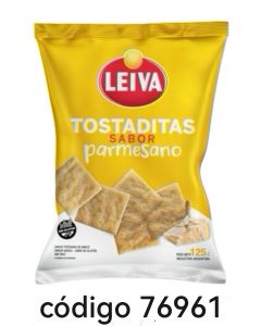 LEIVA ARROZ TOSTALITAS PARMESANO  16X125G