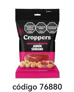CROPPERS,COD-4740 MANI CROCANTE JAMON  10X85G
