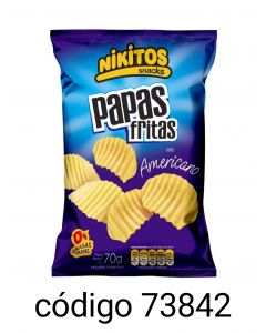 NIKITOS,PAPAS AMERICANO  30X65G