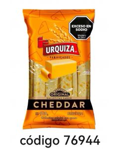 URQUIZA TALITAS SABOR CHEDDAR  15X100G 
