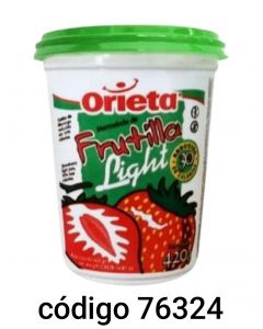 ORIETA POTE.MERMELADA LIGHT FRUTILLA  12X500G