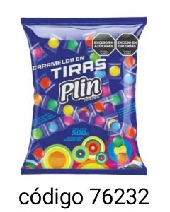 PLIN CARAMELOS DURO EN TIRAS  1X140U