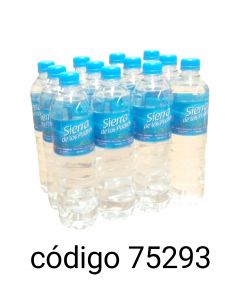 SIERRA AGUA MINERAL  12X600ML