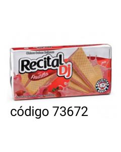 RECITAL OBLEA FRUTILLA  30X100G