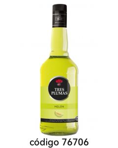 TRES PLUMAS MELON  6X700ML