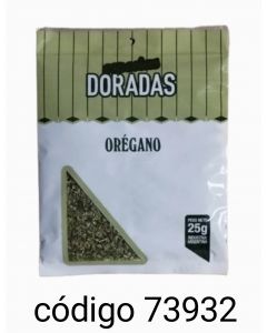 DORADAS.ESPECIAS OREGANO  20X25G