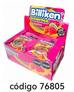 BILLIKEN GOMITAS FRUTALES  12X30G  
