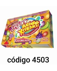 FLYNNPAFF CONFITE ACIDO (COD-6748)  10X50G