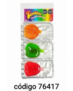 .TEMBLEKE TIRA CHUPETIN DIVERTIDO  10X3U