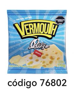 VERMOUTH SNACK GALLETA QUESO  24X70G 