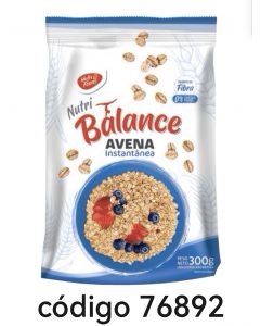 *NUTRI BALANCE Nº414 AVENA INSTANTANEA  24X300G