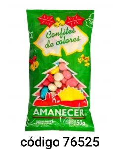 AMANECER.CONFITES DE COLORES  24X150G