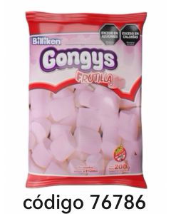 GONGYS MARSHMALLOW Nº78597 FRUTILLA  12X200G 