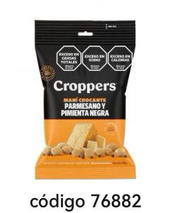 CROPPERS,COD-4740 MANI CROCANTE PARMESANO  10X85G