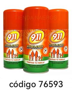REPELENTE "911" EN AEROSOL  12X150ML