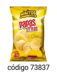 NIKITOS,PAPAS CLASICA  30X65G