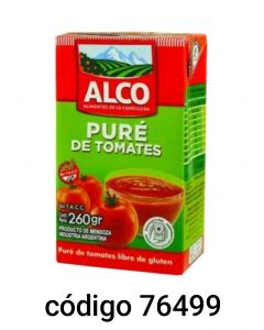 PURE de TOMATE ALCO  27X260G
