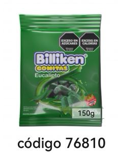 BILLIKEN GOMITAS.EUCALIPTO  24X150G