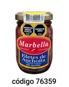 MARBELLA ANCHOITA EN ACEITE  6X90G