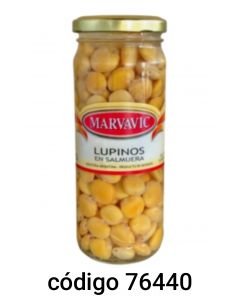 MARVAVIC.FRASCO LUPINOS  6X330G  