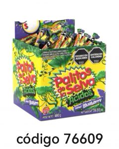 MASTICABLES PALITO SELVA BLUEBERRY  1X480G 