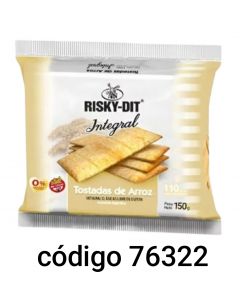 RISKY TOSTADAS INTEGRAL  24X150G 