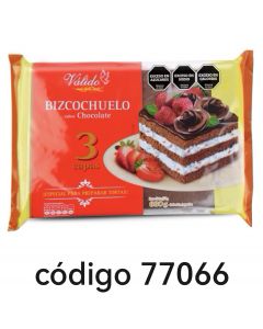 *VALIDO BIZCOCHUELO CHOCOLATE  6X680G