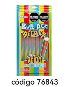 BULL DOG REGALIZ.TUTTI-F  24X75G 