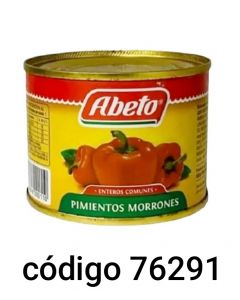ABETO POMIENTOS MORRONES  6X180G