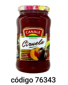 CANALE MERMELADA CIRUELA  12X454G