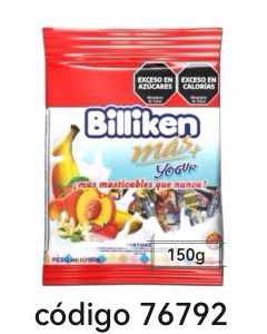 BILLIKEN MASTICABLE YOGHURT  24X150G