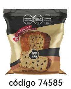 PAN DULCE FANTOCHE CHIPS  8X400G 
