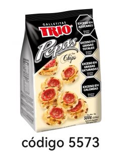 TRIO.PEPA CON CHIPS  10X500G
