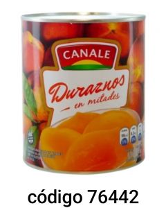CANALE.DURAZNO EN MITADES  12X820G