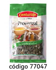 CENTURION ESPECIAS.PROVENZAL  50X25G