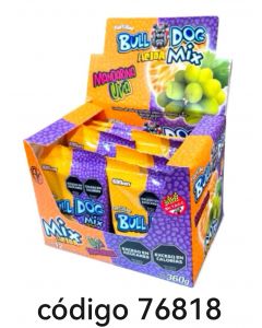 BULL DOG PASTILLAS MIX MANDARINA-UVA  12X30G