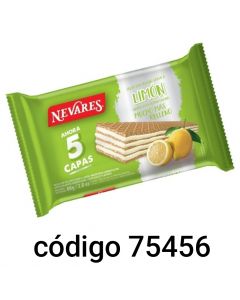 NEVARES OBLEA LIMON  18X80G