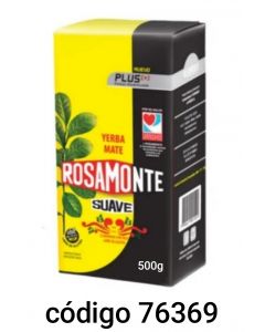 .ROSAMONTE YERBA SUAVE PLUS  10X500G