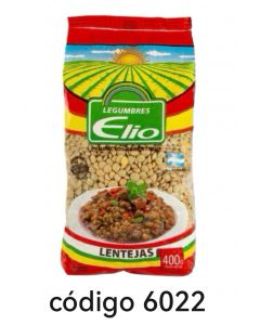 ELIO LENTEJAS  20X400G